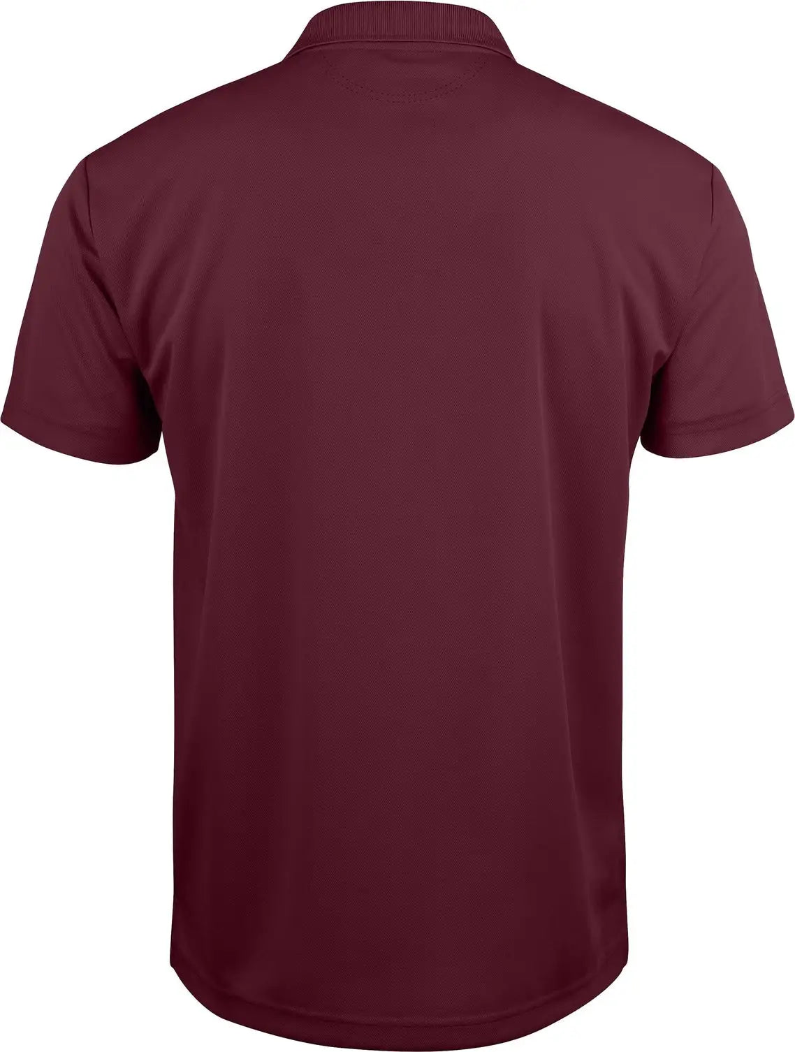 Clique Mqk00023 Ice Pique Mens Short Sleeve Tech Polo - Bordeaux