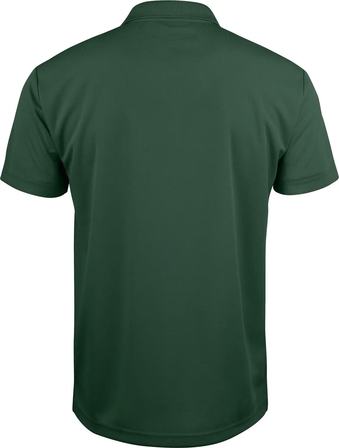 Clique Mqk00023 Ice Pique Mens Short Sleeve Tech Polo - Bottle Green