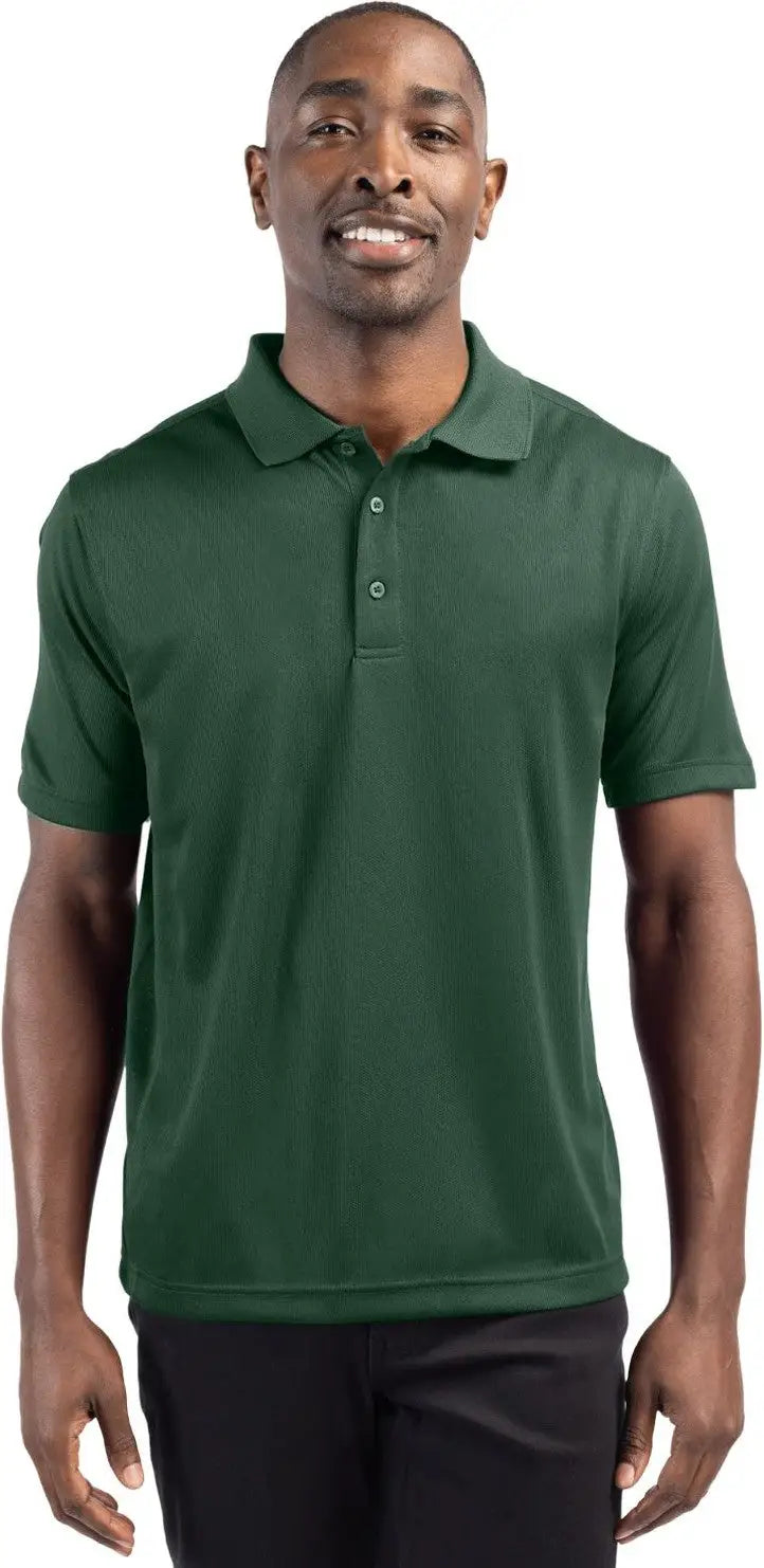 Clique Mqk00023 Ice Pique Mens Short Sleeve Tech Polo - Bottle Green - Adult s