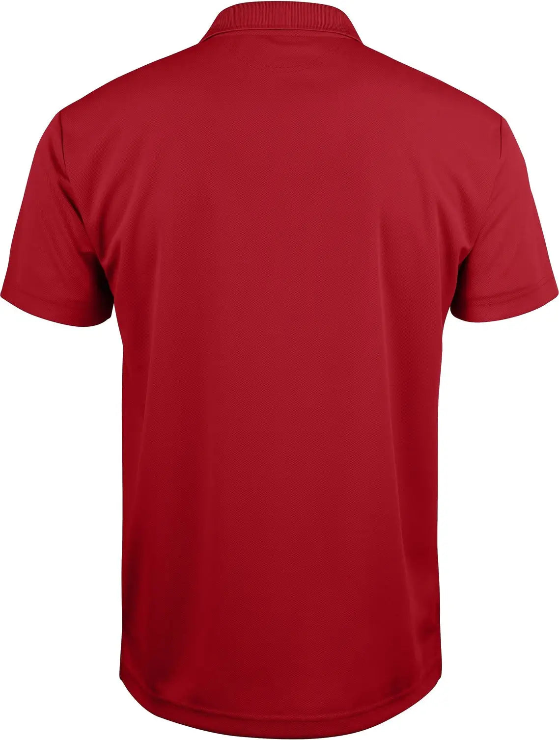 Clique Mqk00023 Ice Pique Mens Short Sleeve Tech Polo - Cardinal Red