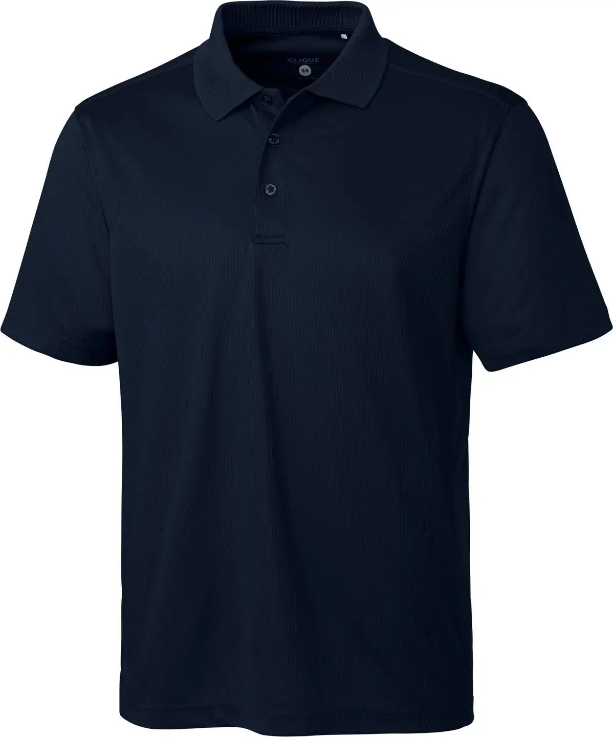 Clique Mqk00023 Ice Pique Mens Short Sleeve Tech Polo - Dark Navy