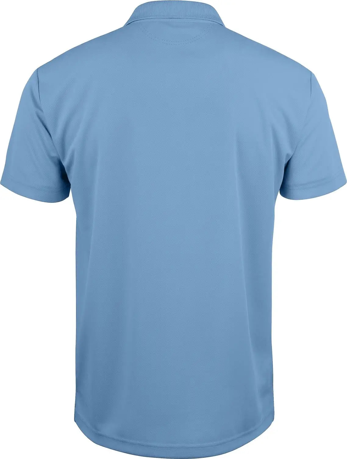 Clique Mqk00023 Ice Pique Mens Short Sleeve Tech Polo - Light Blue