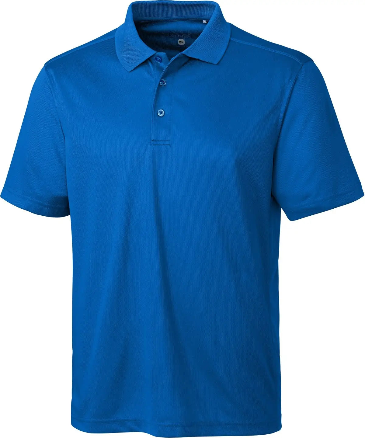 Clique Mqk00023 Ice Pique Mens Short Sleeve Tech Polo - Royal Blue