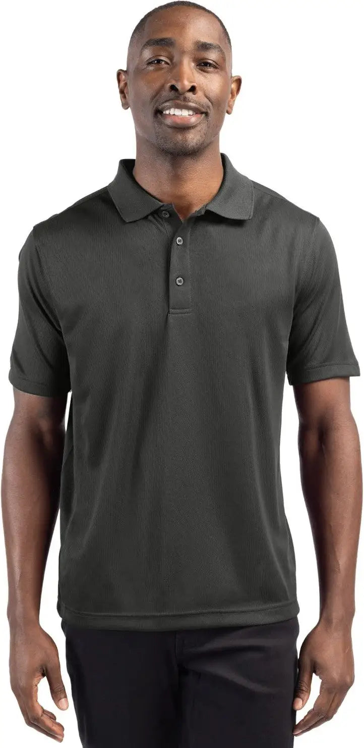 Clique Mqk00023 Ice Pique Mens Short Sleeve Tech Polo - Titan - Adult s