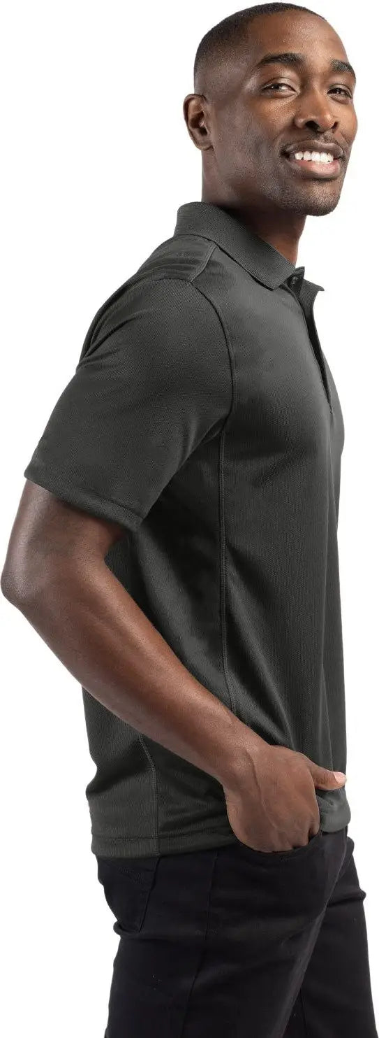 Clique Mqk00023 Ice Pique Mens Short Sleeve Tech Polo - Titan