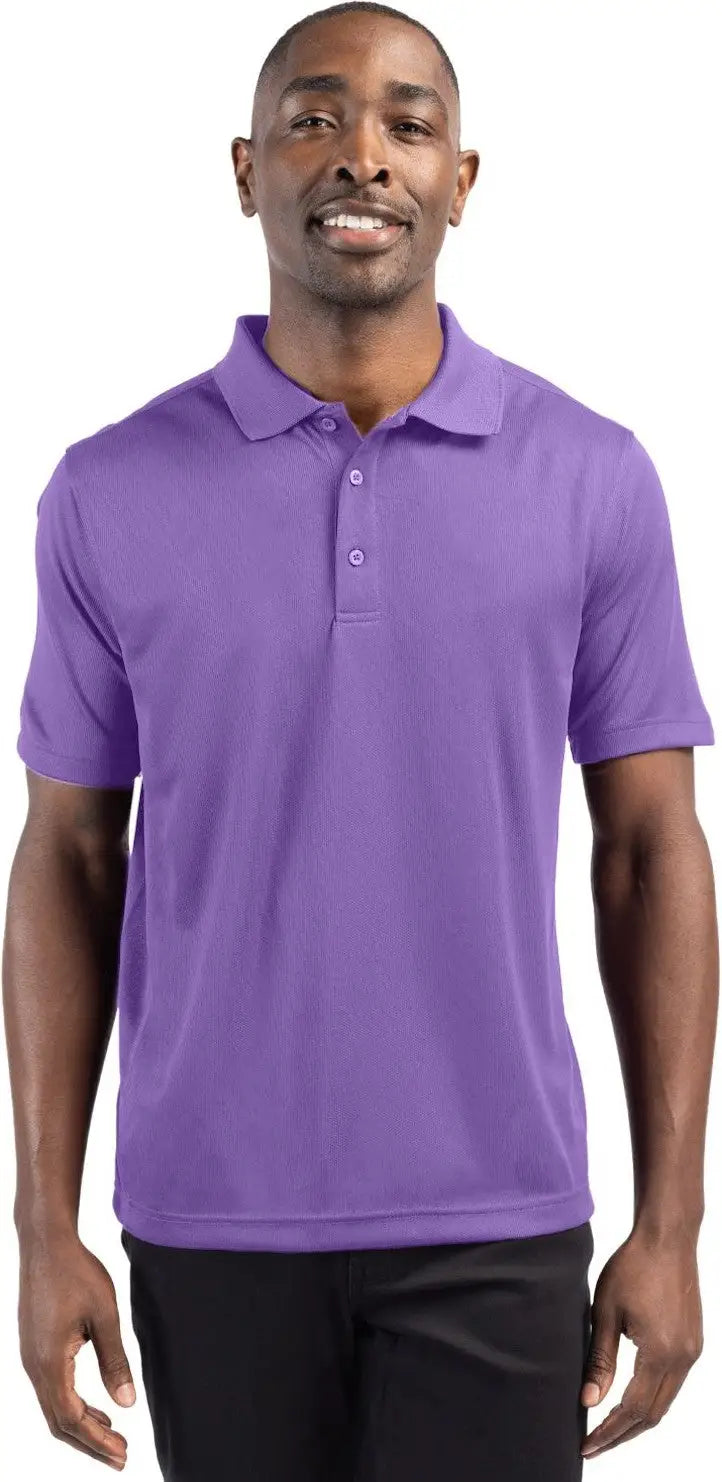 Clique Mqk00023 Ice Pique Mens Short Sleeve Tech Polo - Valor - Adult s