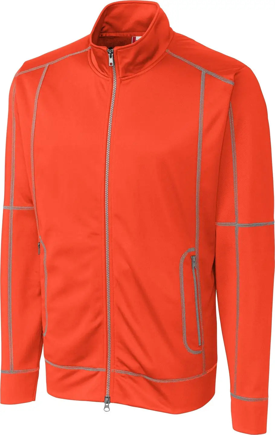 Clique Mqk00036 Helsa Performance Mens Full Zip Knit Jacket - Blood Orange