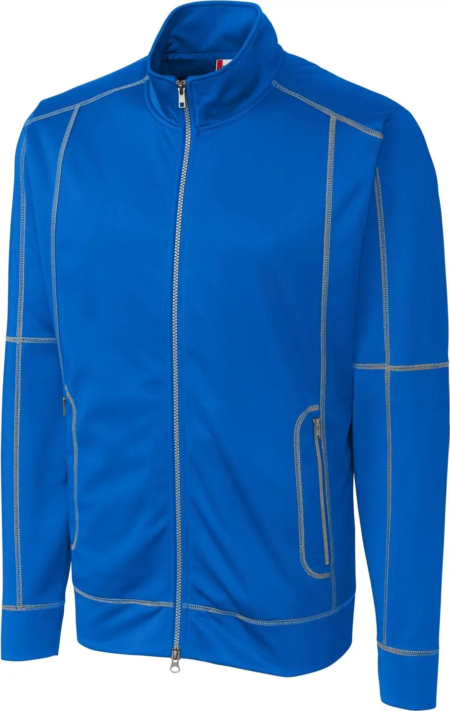 Clique Mqk00036 Helsa Performance Mens Full Zip Knit Jacket - Royal Blue - Adult s