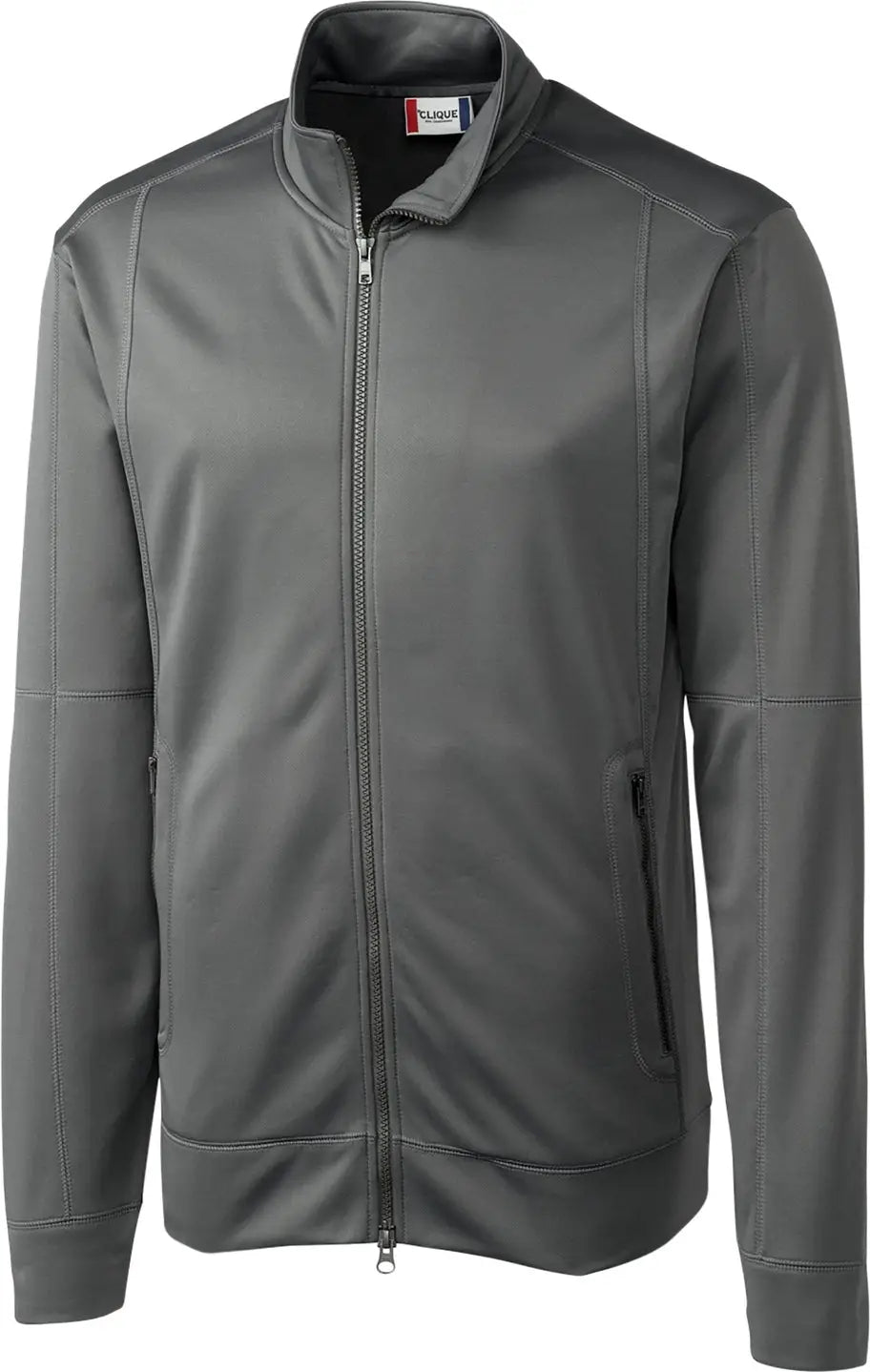 Clique Mqk00036 Helsa Performance Mens Full Zip Knit Jacket - Titan - Adult s