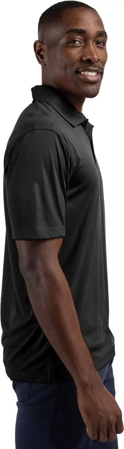 Clique Mqk00045 Parma Tech Jersey Mens Polo - Black