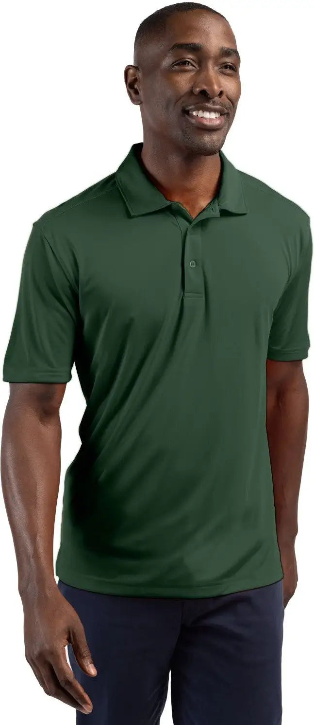 Clique Mqk00045 Parma Tech Jersey Mens Polo - Bottle Green