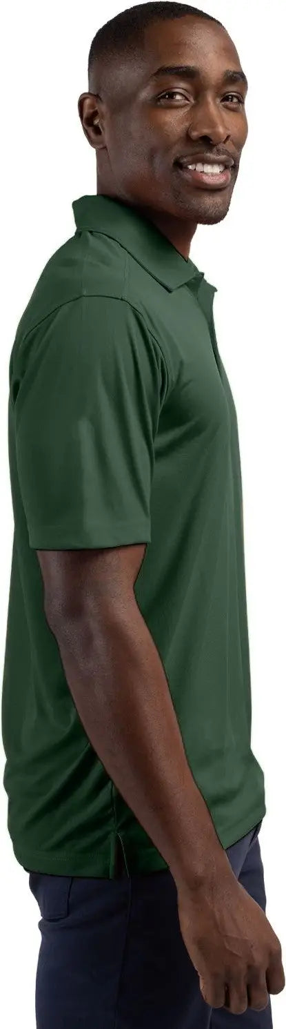 Clique Mqk00045 Parma Tech Jersey Mens Polo - Bottle Green