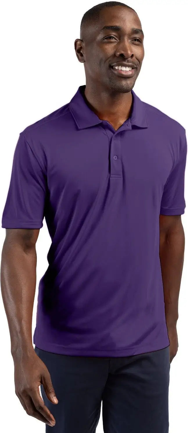 Clique Mqk00045 Parma Tech Jersey Mens Polo - College Purple - Adult s