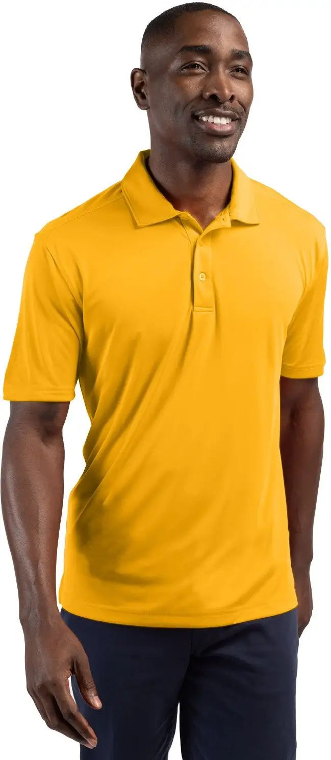 Clique Mqk00045 Parma Tech Jersey Mens Polo - Lemon
