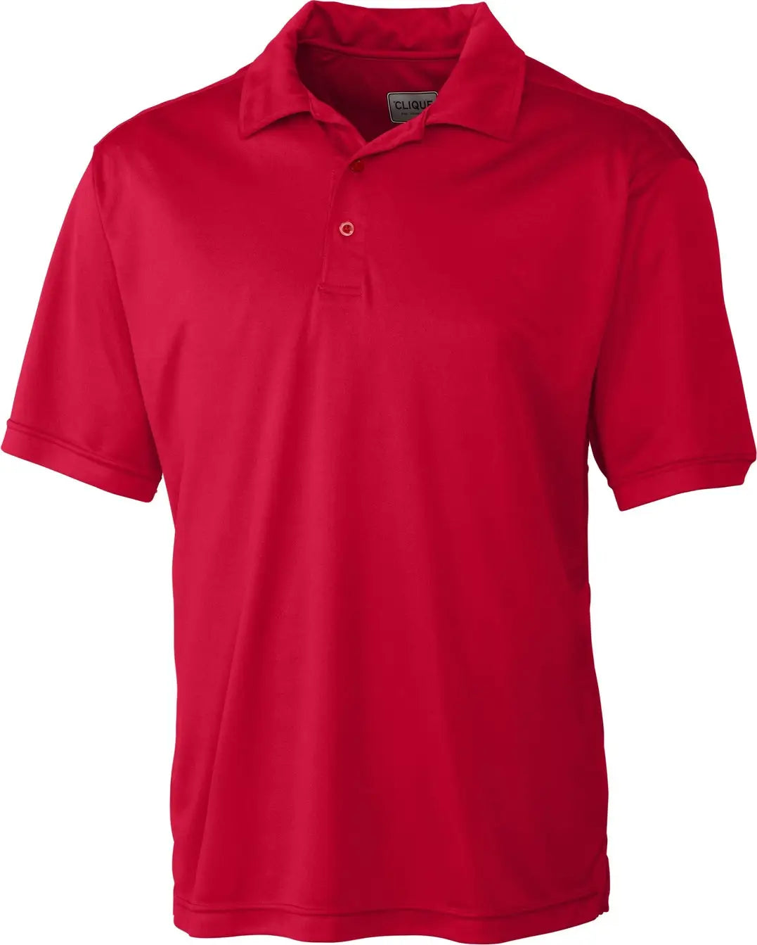 Clique Mqk00045 Parma Tech Jersey Mens Polo - Red