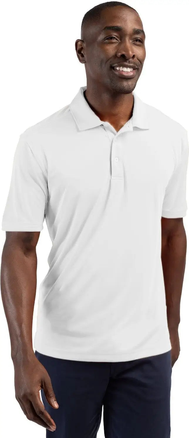 Clique Mqk00045 Parma Tech Jersey Mens Polo - White - Adult s