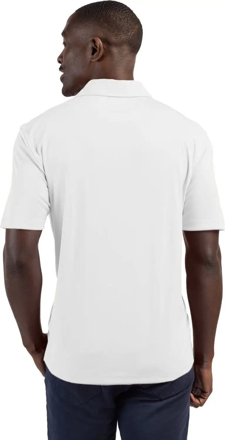 Clique Mqk00045 Parma Tech Jersey Mens Polo - White