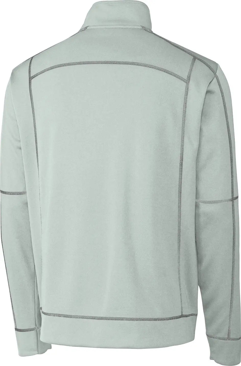 Clique Mqk00049 Helsa Performance Mens Half Zip Pullover Sweatshirt - Light Gray