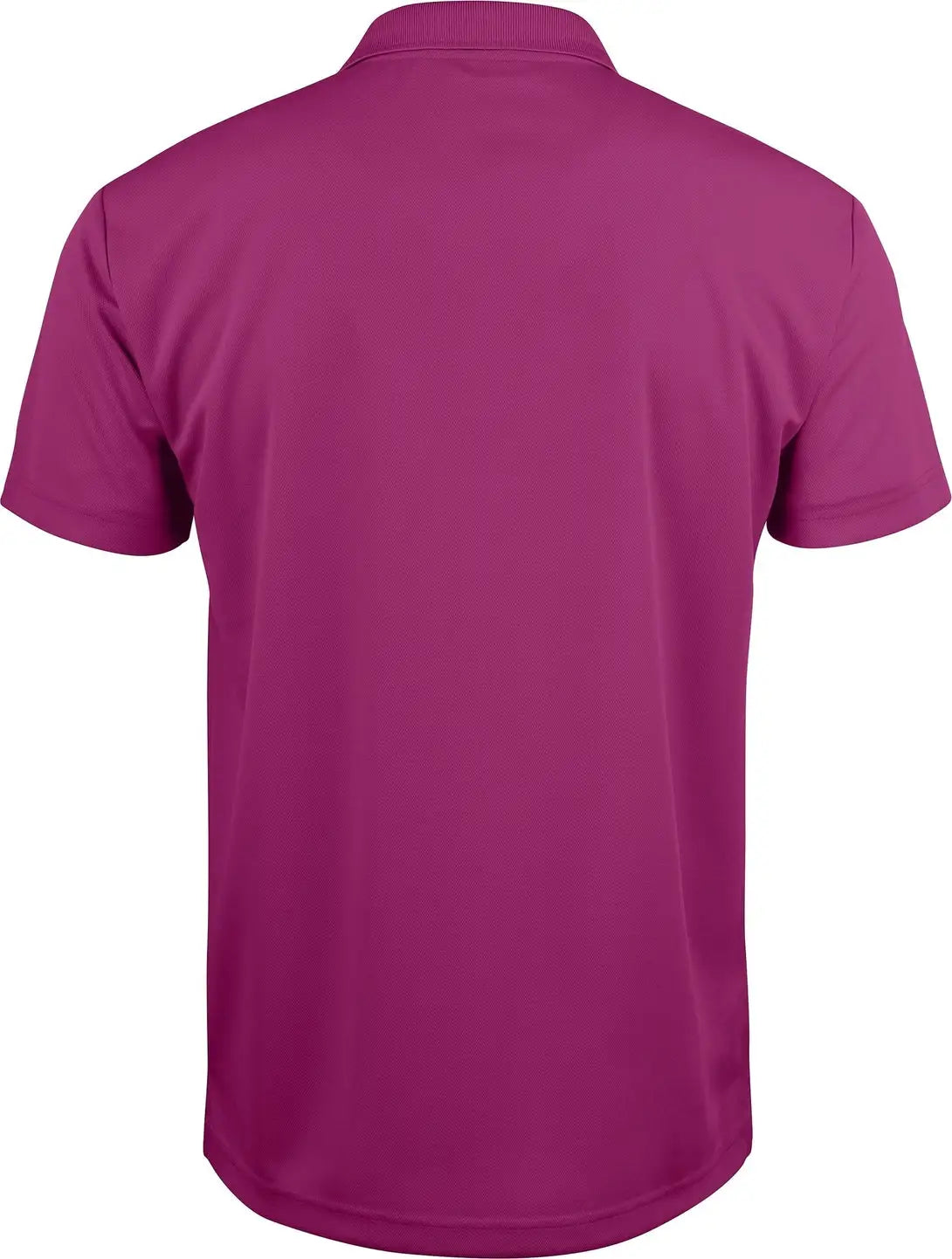 Clique Mqk00075 Spin Eco Performance Pique Mens Polo - Gala Pink