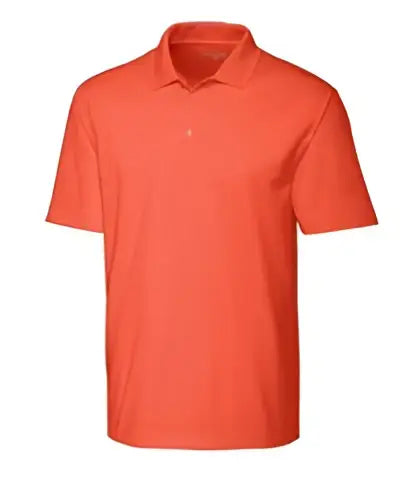 Clique Mqk00075 Spin Eco Performance Pique Mens Polo - Hi-vis Orange