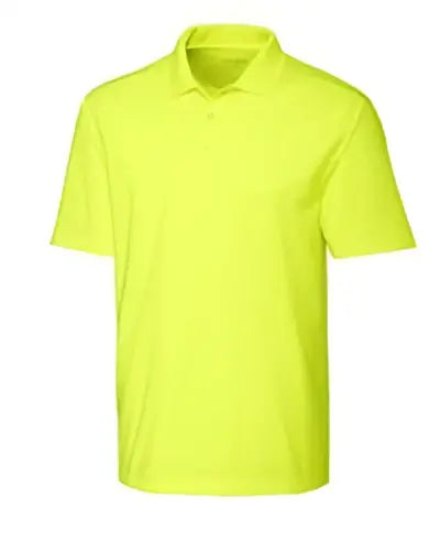 Clique Mqk00075 Spin Eco Performance Pique Mens Polo - Hi-vis Yellow