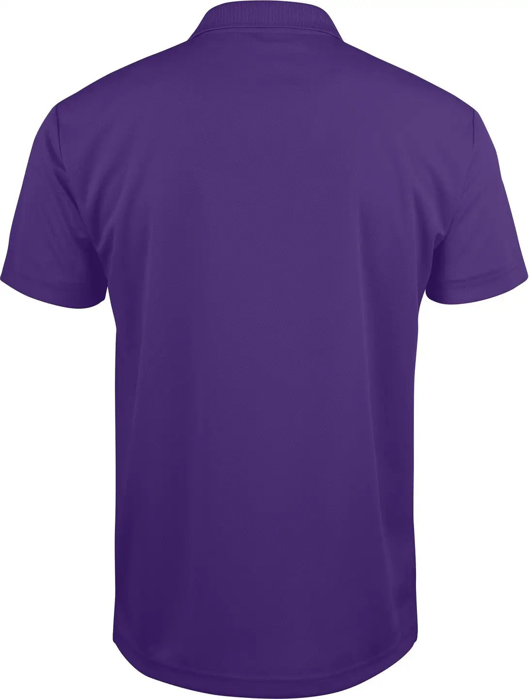Clique Mqk00075 Spin Eco Performance Pique Mens Polo - Royal Purple