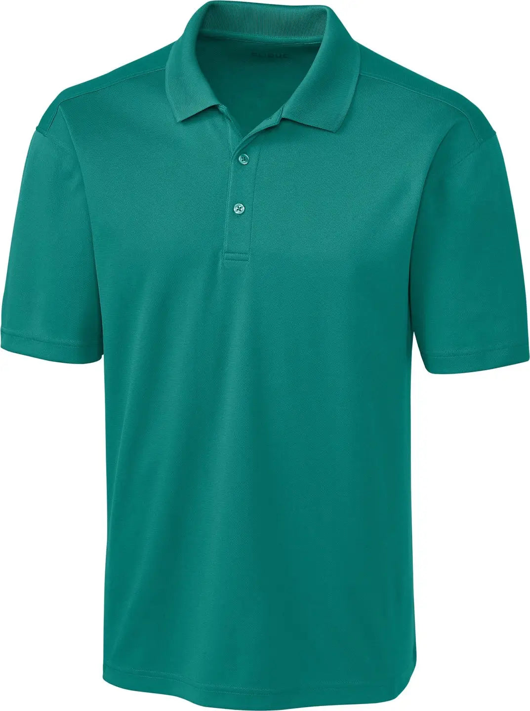 Clique Mqk00075 Spin Eco Performance Pique Mens Polo - Teal Green