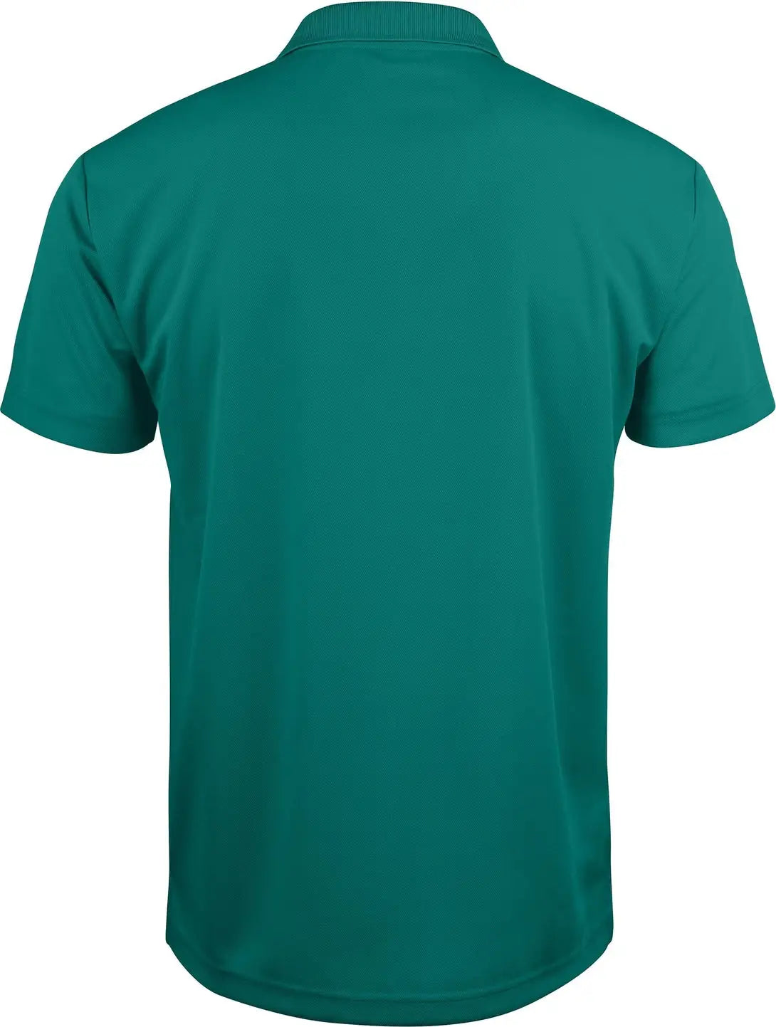 Clique Mqk00075 Spin Eco Performance Pique Mens Polo - Teal Green