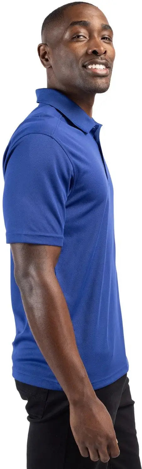 Clique Mqk00075 Spin Eco Performance Pique Mens Polo - Tour Blue