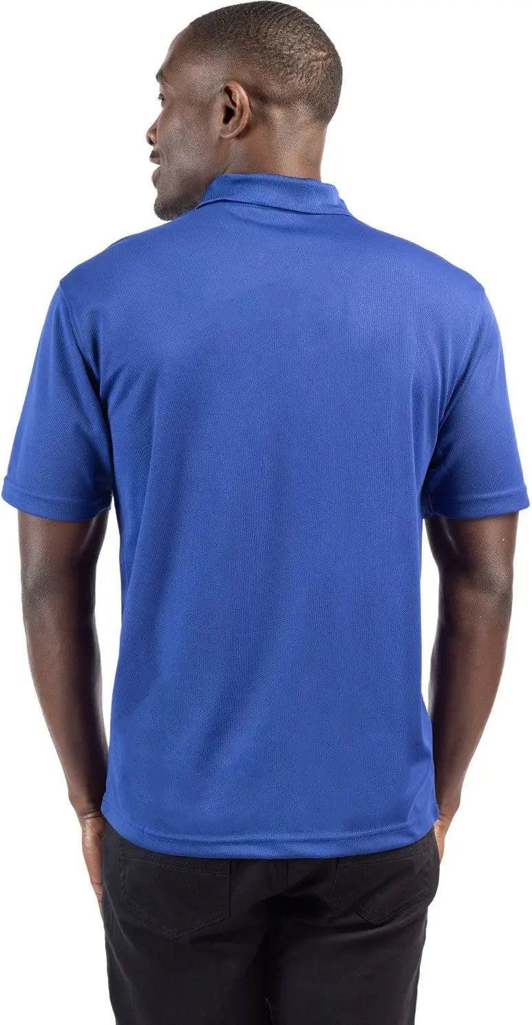 Clique Mqk00075 Spin Eco Performance Pique Mens Polo - Tour Blue