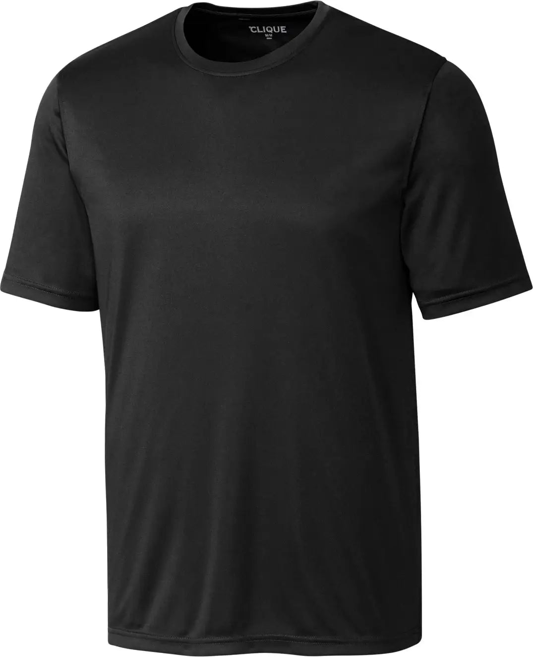 Clique Mqk00076 Spin Eco Performance Jersey Short Sleeve Mens Tee - Black