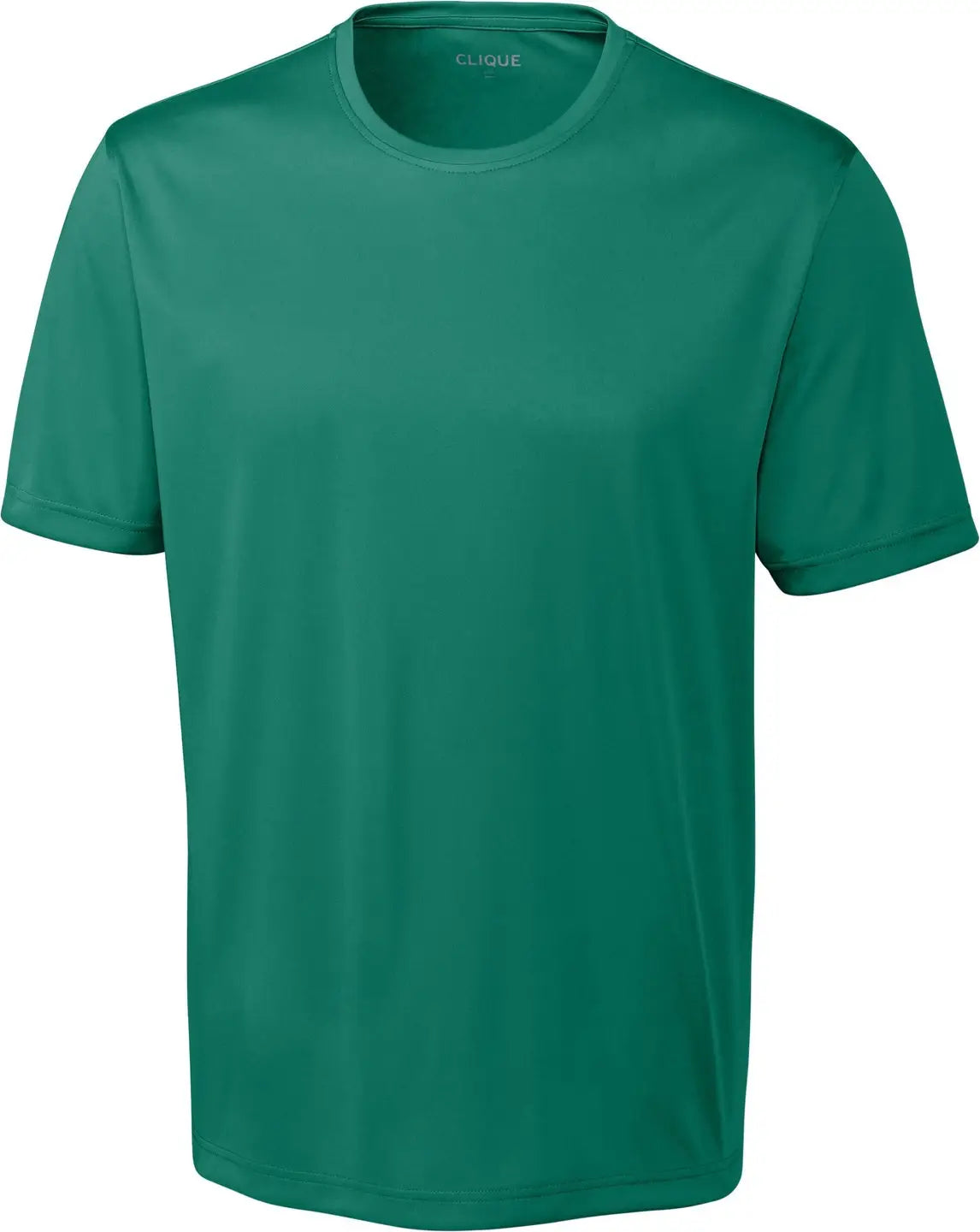 Clique Mqk00076 Spin Eco Performance Jersey Short Sleeve Mens Tee - Teal Green