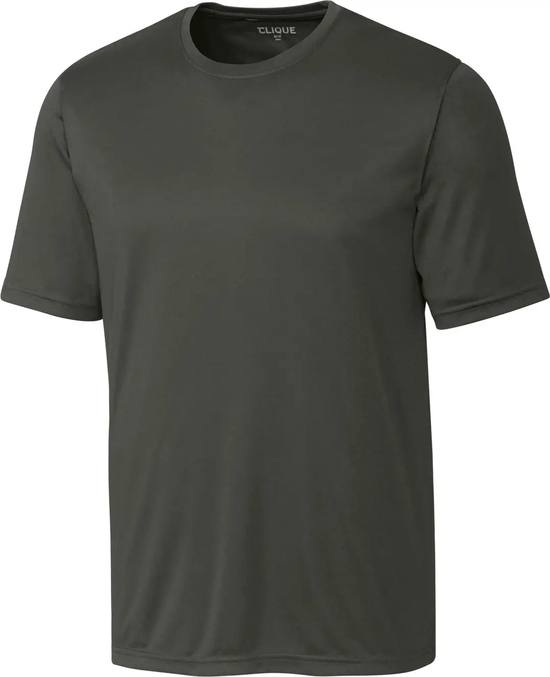Clique Mqk00076 Spin Eco Performance Jersey Short Sleeve Mens Tee - Pure Slate