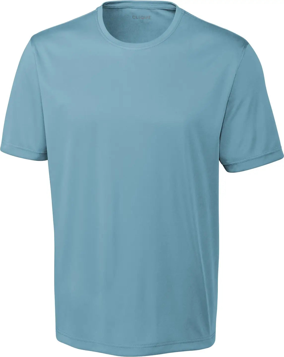 Clique Mqk00076 Spin Eco Performance Jersey Short Sleeve Mens Tee - Dusty Blue