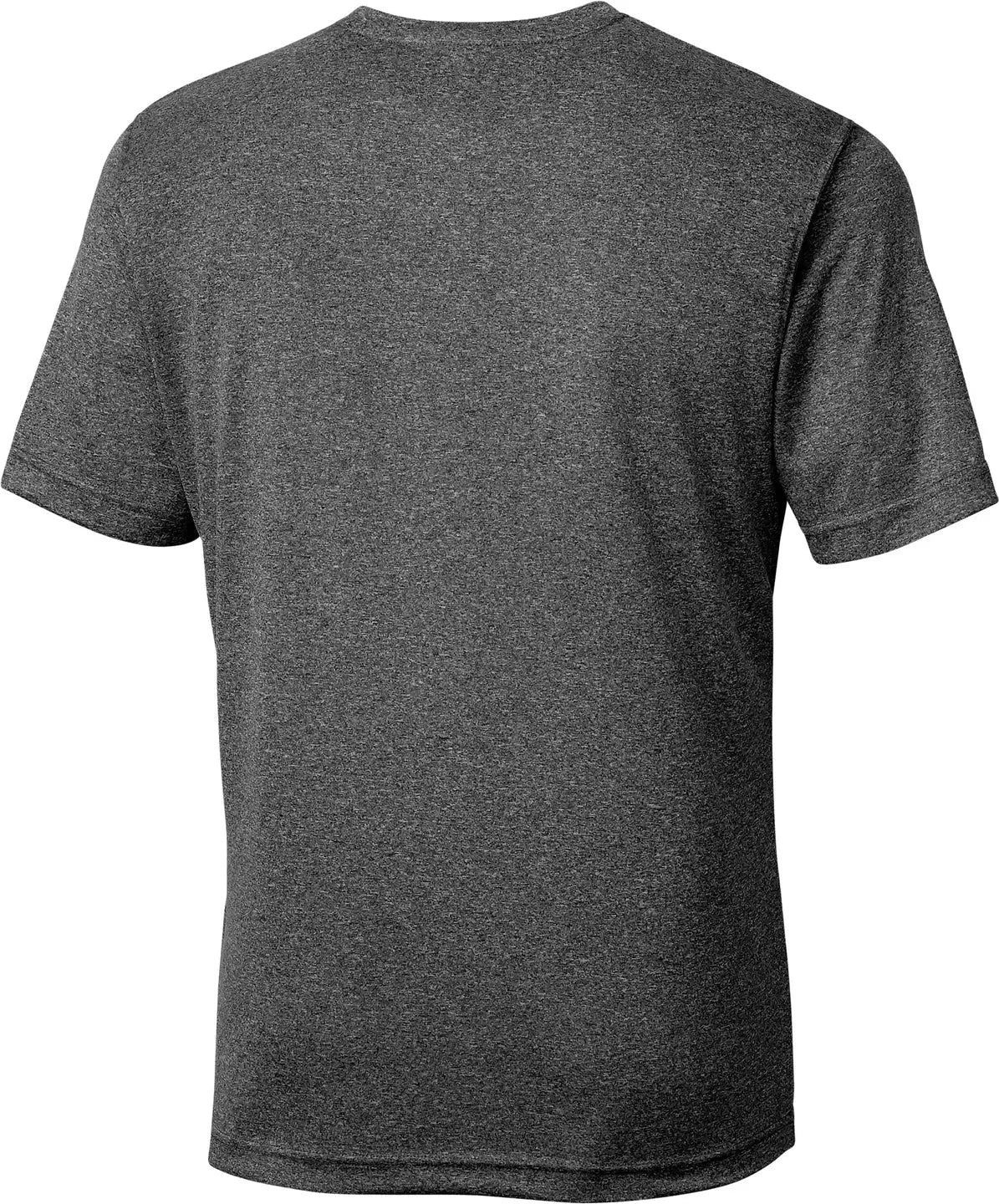 Clique Mqk00094 Charge Active Mens Short Sleeve Tee - Black Heather