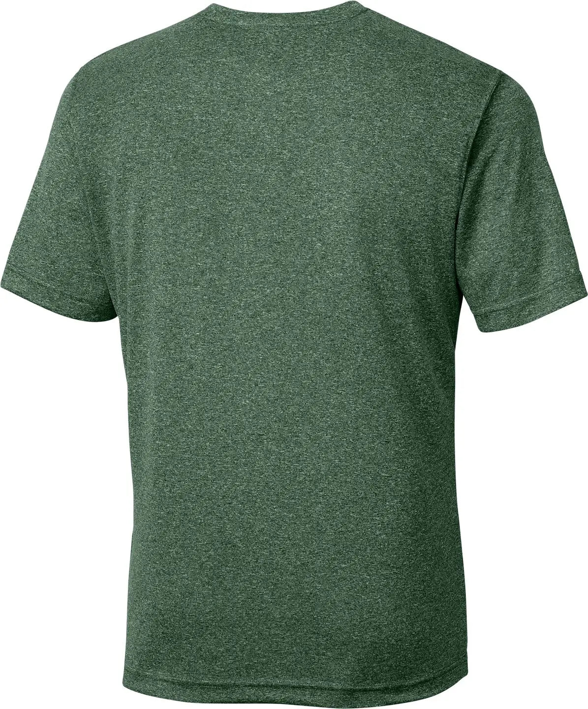Clique Mqk00094 Charge Active Mens Short Sleeve Tee - Bottle Green Heather