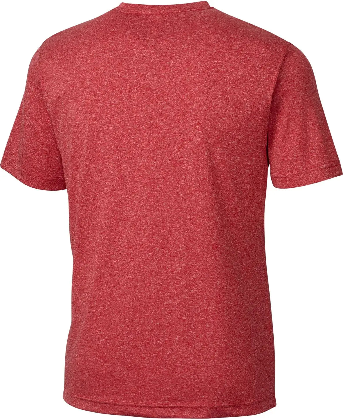 Clique Mqk00094 Charge Active Mens Short Sleeve Tee - Cardinal Red Heather - Adult s