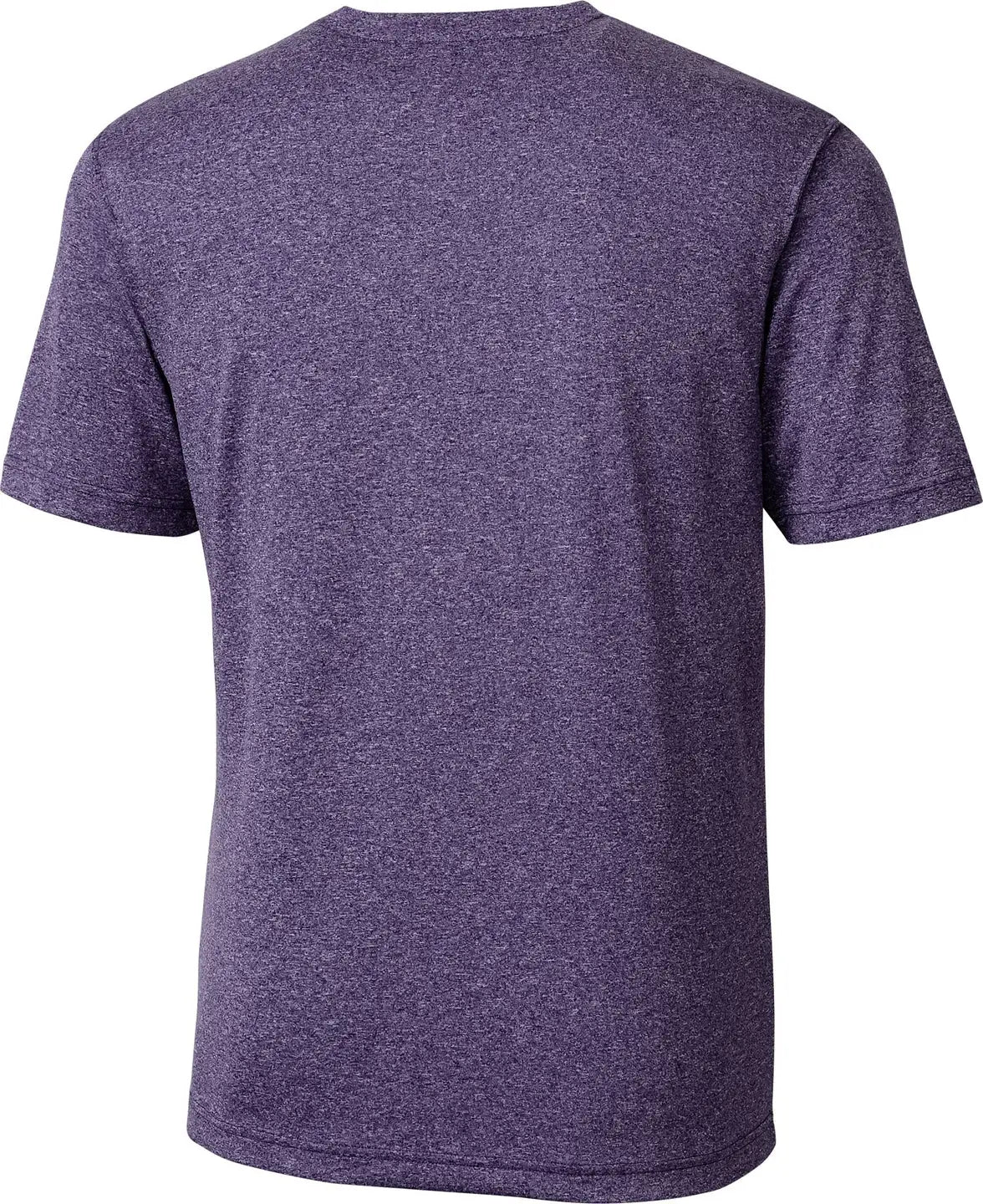 Clique Mqk00094 Charge Active Mens Short Sleeve Tee - College Purple Heather