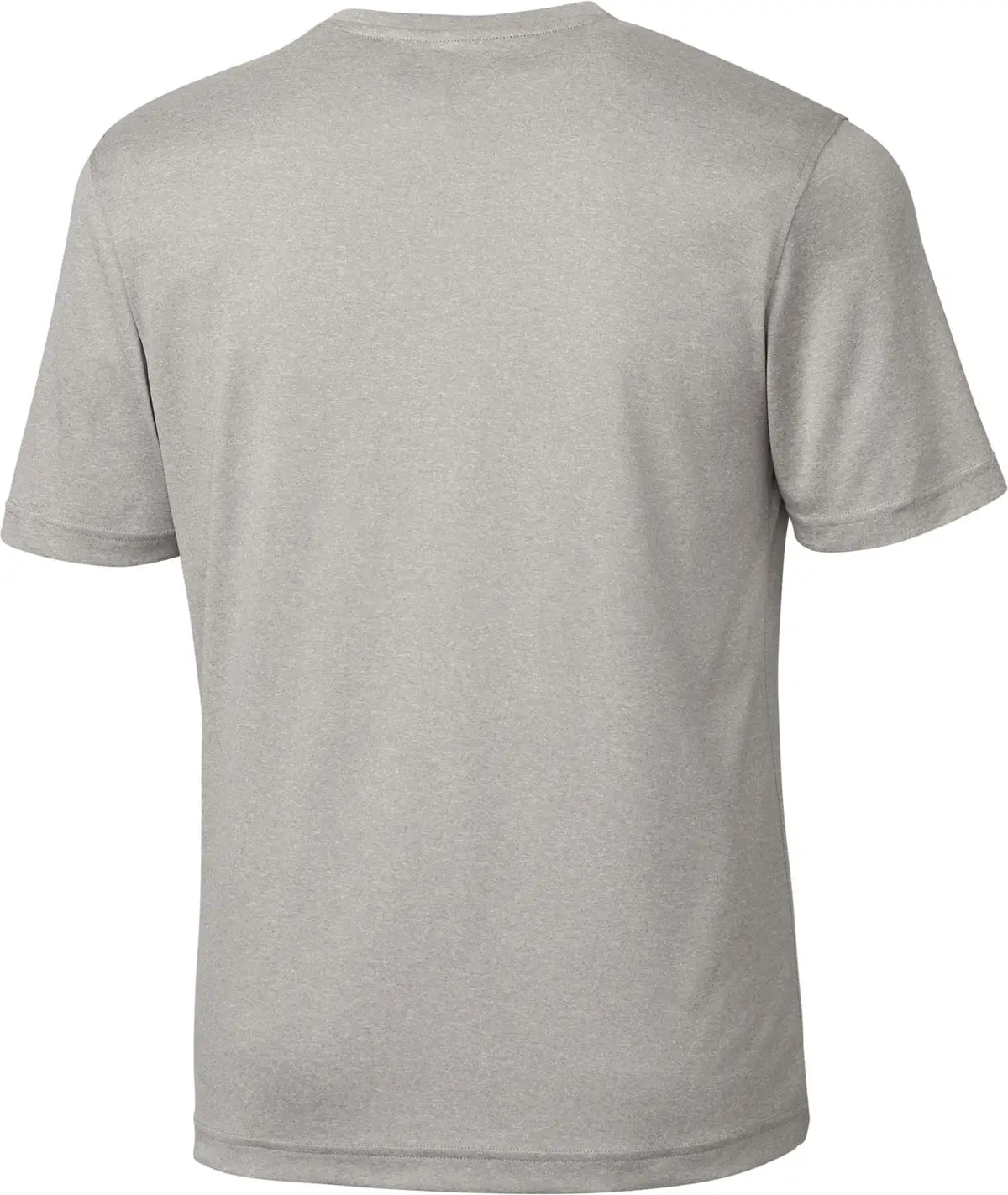 Clique Mqk00094 Charge Active Mens Short Sleeve Tee - Light Gray Heather