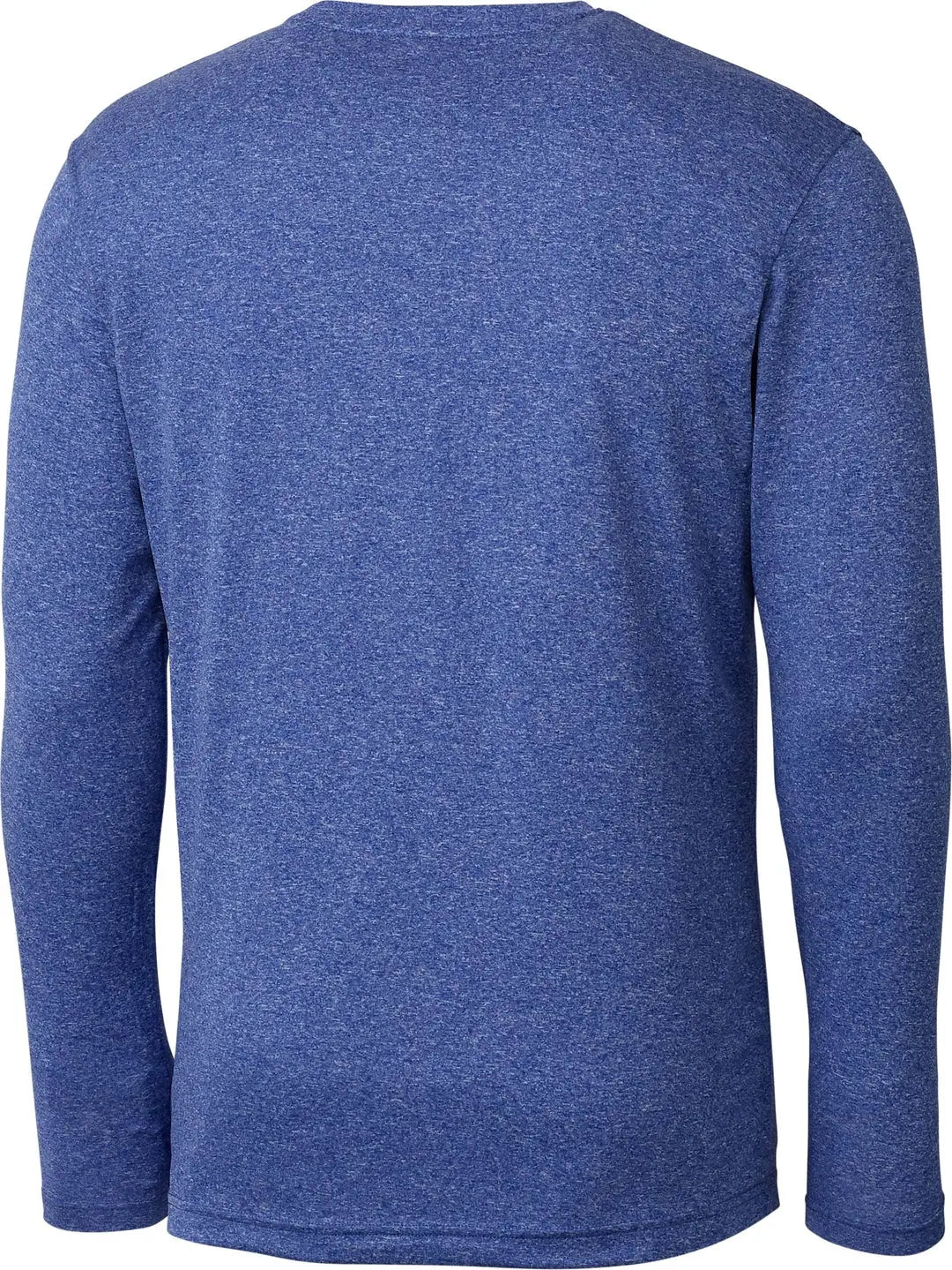 Clique Mqk00095 Charge Active Mens Long Sleeve Tee - Blue Heather