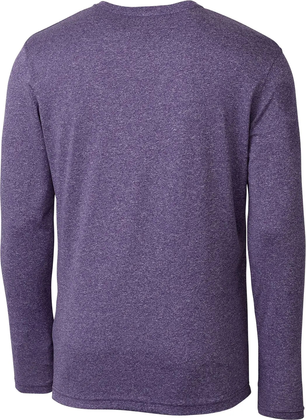 Clique Mqk00095 Charge Active Mens Long Sleeve Tee - College Purple Heather
