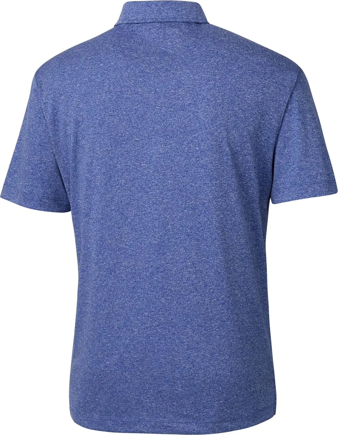 Clique Mqk00096 Charge Active Mens Short Sleeve Polo - Blue Heather