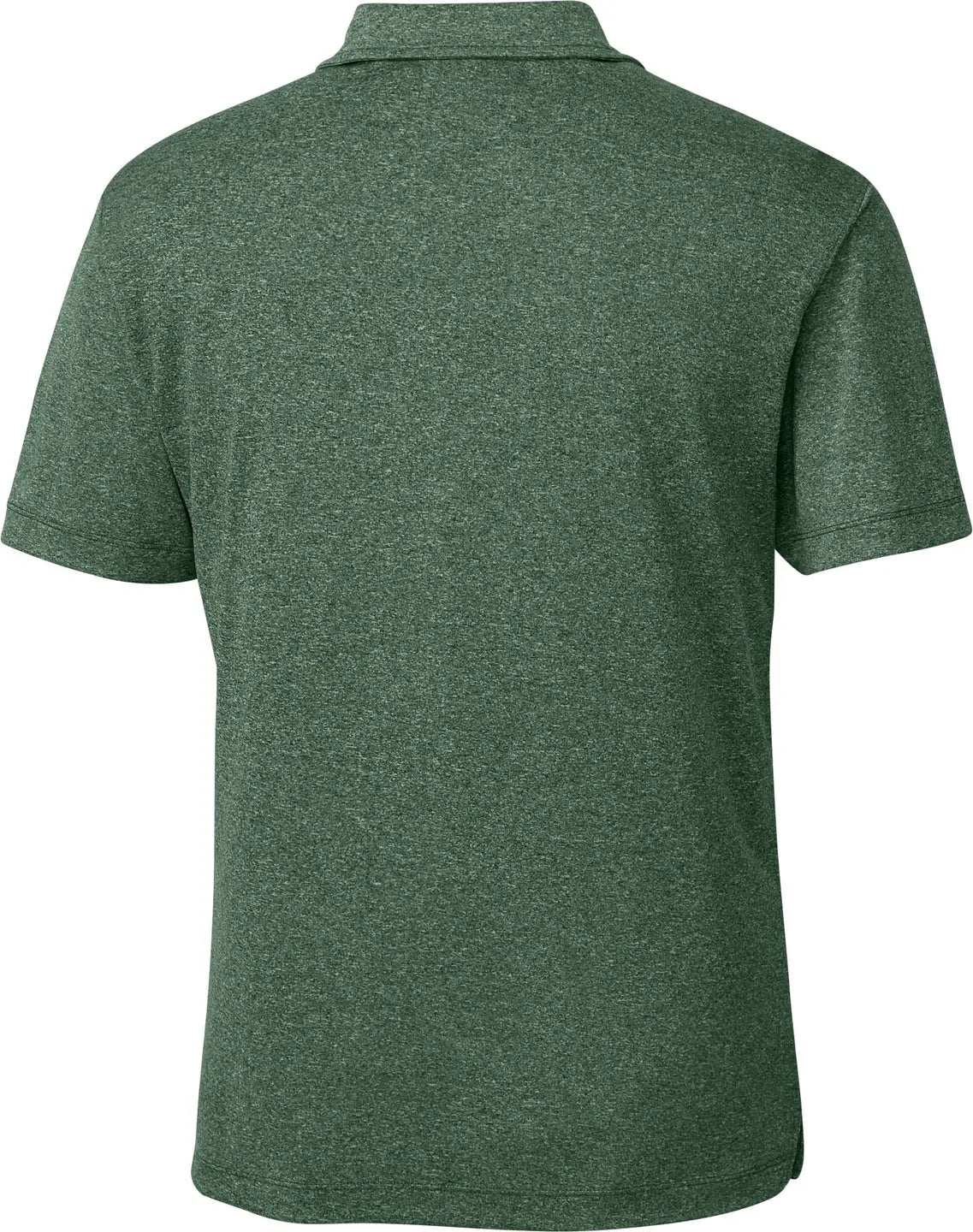 Clique Mqk00096 Charge Active Mens Short Sleeve Polo - Bottle Green Heather