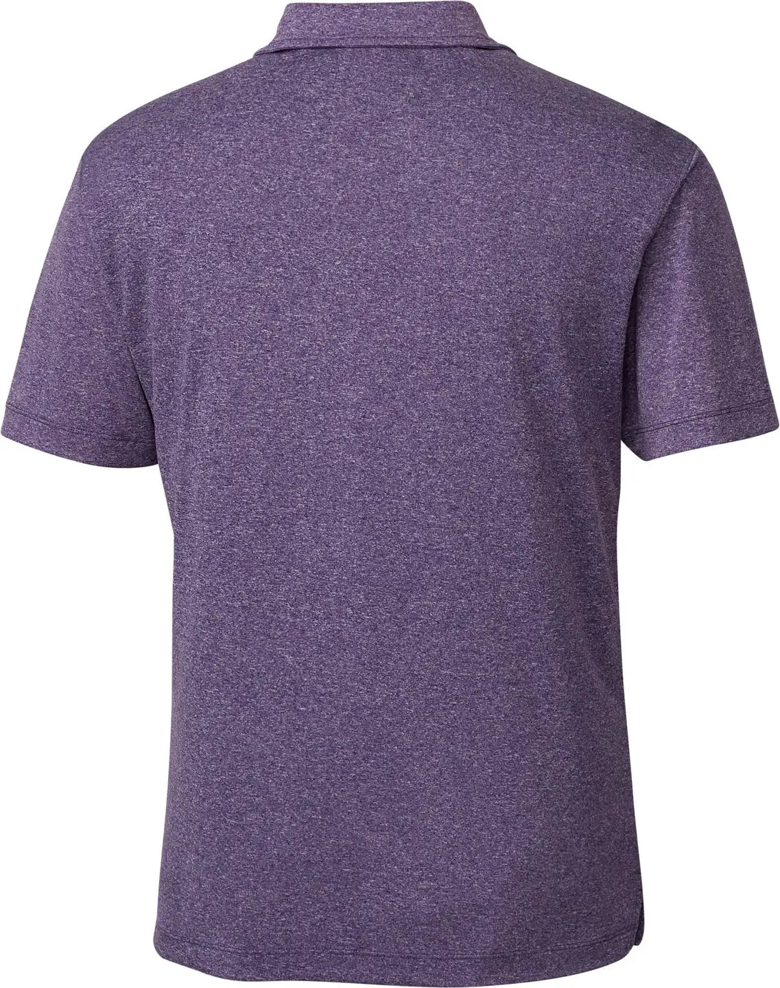 Clique Mqk00096 Charge Active Mens Short Sleeve Polo - College Purple Heather