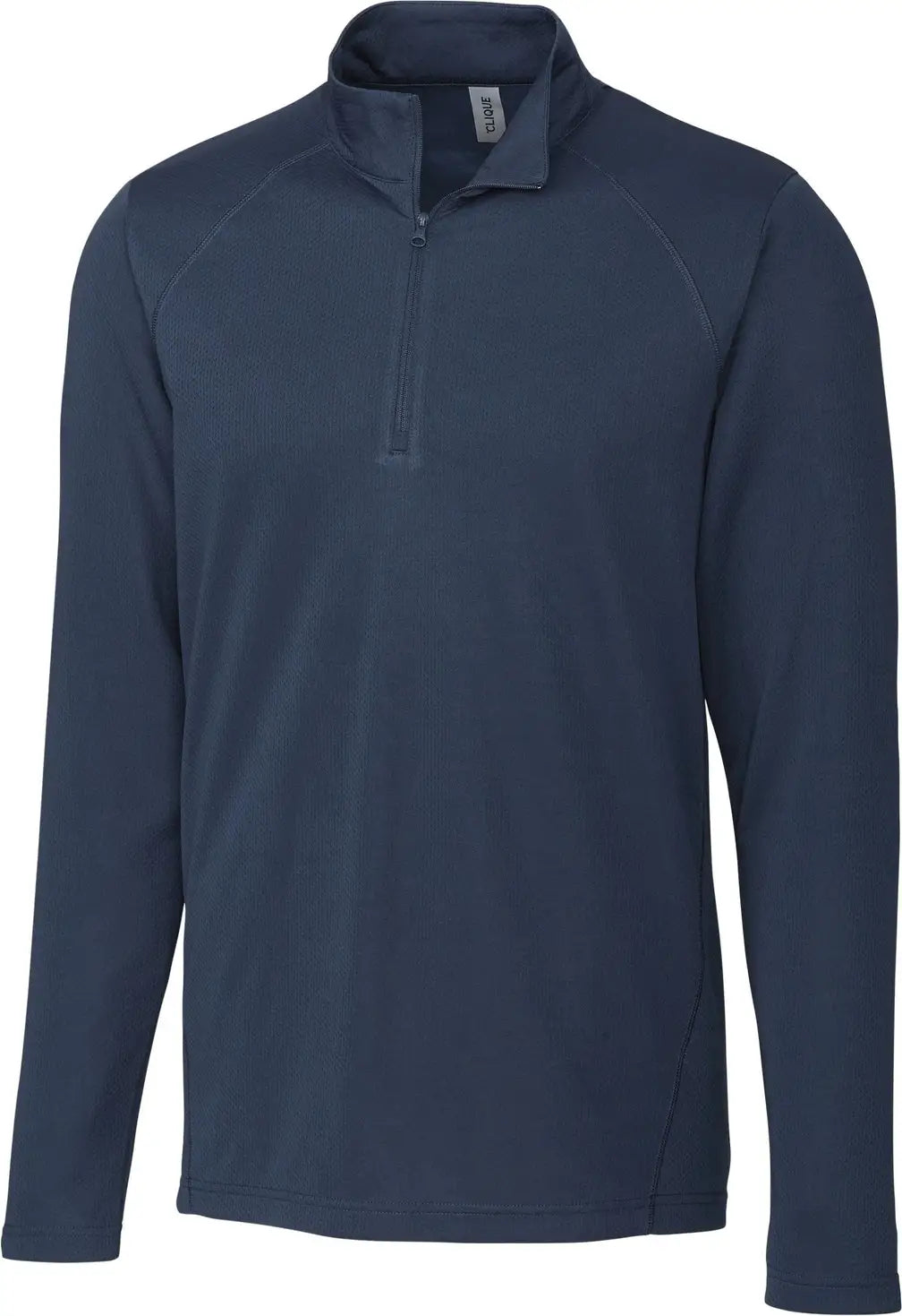 Clique Mqk00098 Ice Pique Mens Half Zip Tech Pullover - Dark Navy