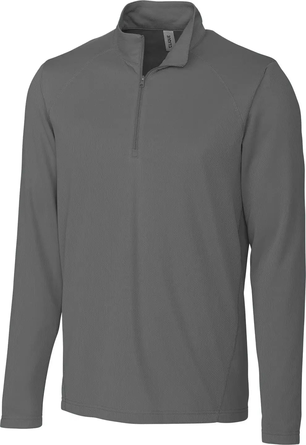 Clique Mqk00098 Ice Pique Mens Half Zip Tech Pullover - Titan