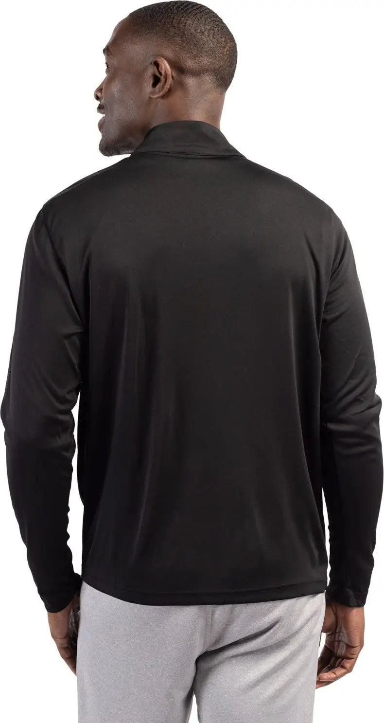 Clique Mqk00099 Spin Eco Performance Half Zip Mens Pullover - Black