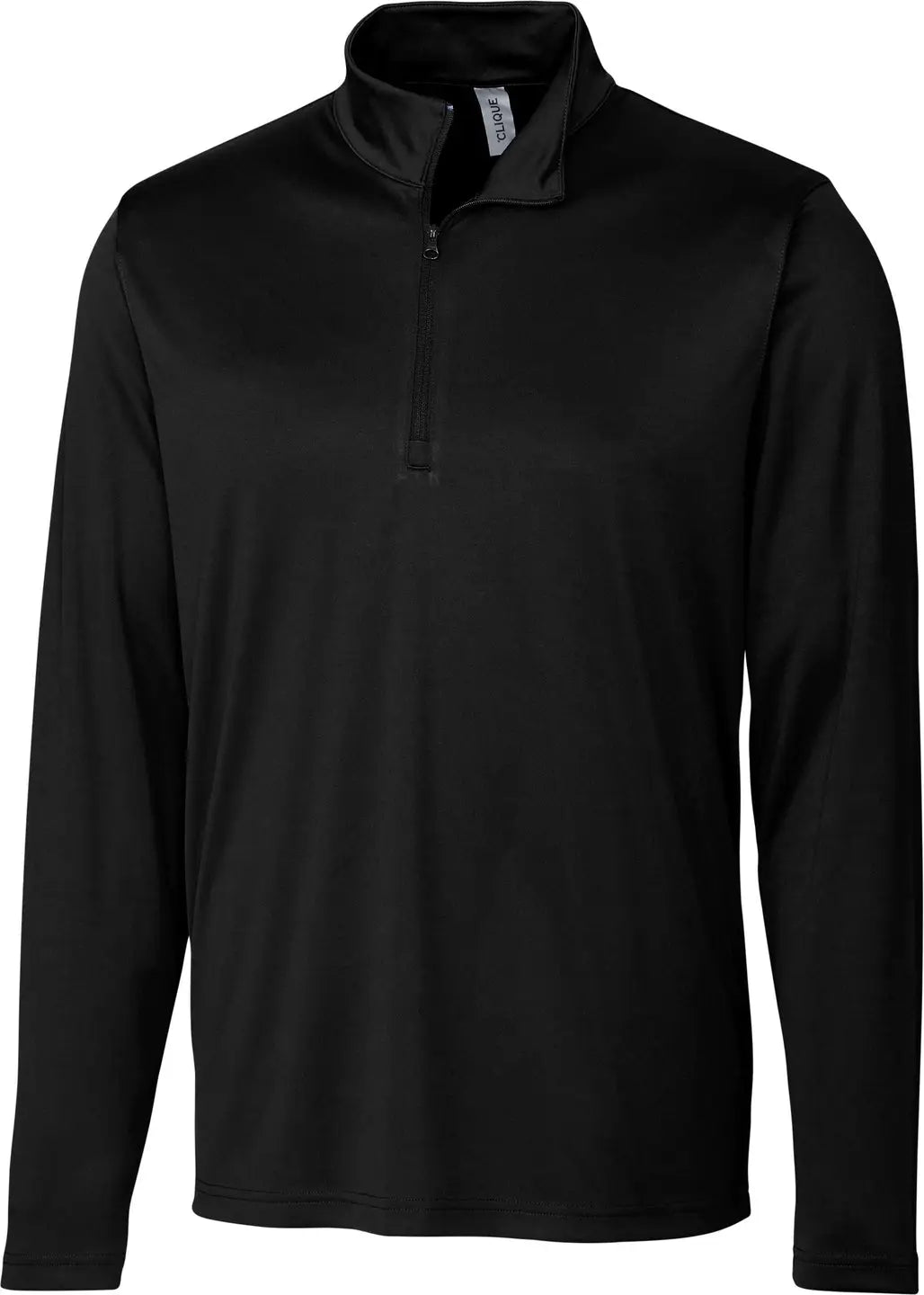 Clique Mqk00099 Spin Eco Performance Half Zip Mens Pullover - Black
