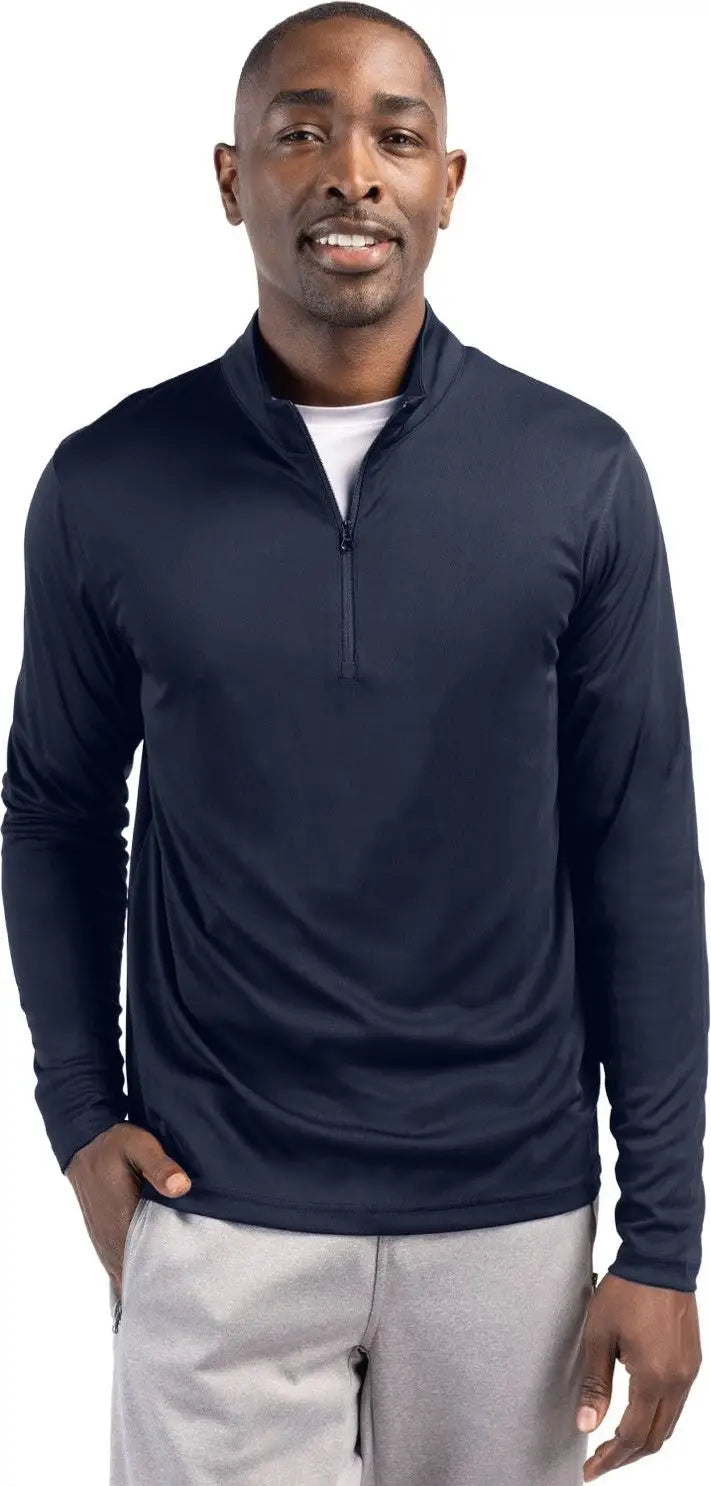 Clique Mqk00099 Spin Eco Performance Half Zip Mens Pullover - Dark Navy - Adult s