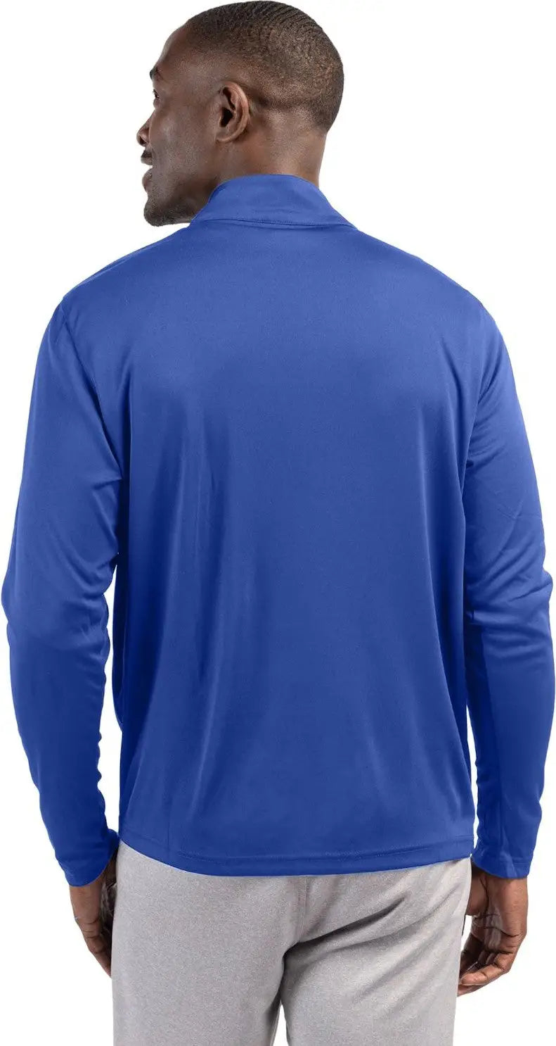 Clique Mqk00099 Spin Eco Performance Half Zip Mens Pullover - Tour Blue